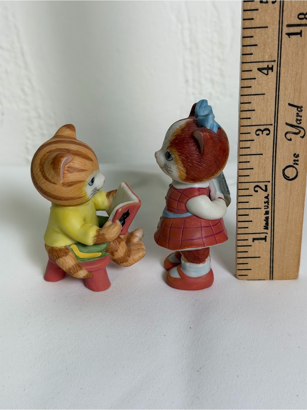 Bronson Collection Ceramic Cat Figurine Duo - vintage - Picture 14 of 16